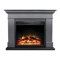 Электрокамин California с очагом Jupiter FX New Royal Flame, серый графит