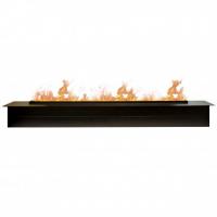 Электроочаг Line-S 150 3D Matte Black Real Flame