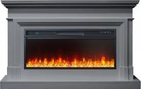 Электрокамин Coventry с очагом Vision 42 LED Royal Flame, серый 