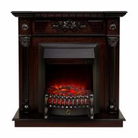 Электрокамин Dacota с очагом от RealFlame Fobos Lux Black, дуб антик