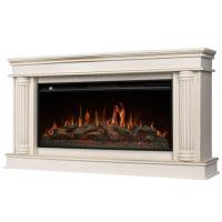 Каминокомплект Olympia с очагом от Electrolux EFP/P-4220LS, слоновая кость с патиной