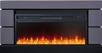 Электрокамин Modern 42 SFT с очагом от Royal Flame Vision 42 LED, серый графит