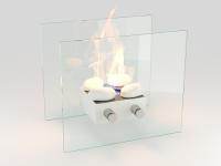 Биокамин настольный София белый Lux fire