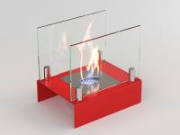 Биокамин Арлекино красный Lux Fire