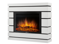 Электрокамин Moderno с очагом Electrolux EFP/P - 3020LS, белый дуб