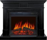 Электрокамин Coventry с очагом Jupiter FX New Royal Flame, черный