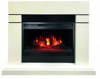 Электрокамин Lindos с очагом Vision 26 EF LED FX, алебастр Royal Flame