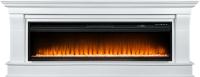 Электрокамин Monaco 60 с очагом от Royal Flame Vision 60 LED, белый 