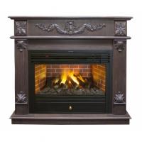 Электрокамин Philadelphia с очагом от RealFlame Novara 26 3D, орех