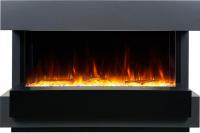 Электрокамин Cube 36 с очагом Astra 36 Royal Flame, cерый графит
