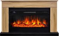 Электрокамин Bergen с очагом Vision 42 LOG LED от Royal Flame, дуб галифакс