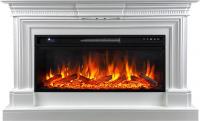 Каминокомплект Chelsea с очагом Vision 42 LOG LED, белый
