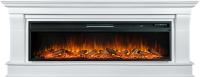 Электрокамин Monaco 60 с очагом от Royal Flame Vision 60 LOG LED, белый 