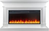 Электрокамин Coventry с очагом Vision 42 LED Royal Flame, белый