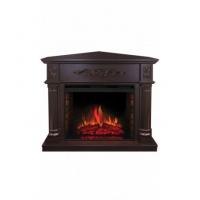 Электрокамин Silvia Corner 26 с очагом от RealFlame Epsilon 26 S IR, темный дуб   