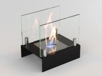 Биокамин Арлекино черный Lux Fire