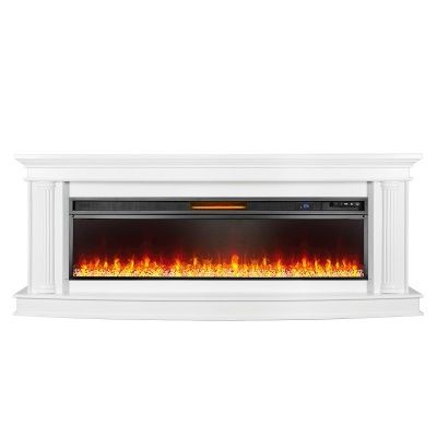 Электрокамин Rome 60 с очагом от Royal Flame Vision 60 LED, белый