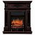 Электрокамин Lilian DN с очагом от RealFlame Fobos Lux Black RC, орех
