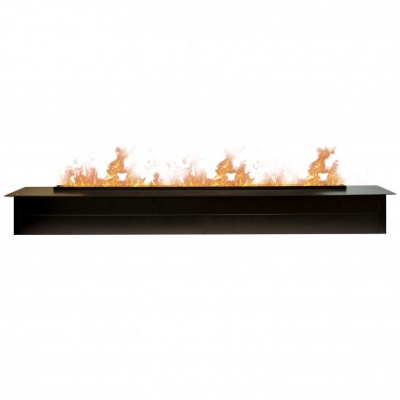 Электроочаг Line-S 150 3D Matte Black Real Flame