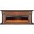 Электрокамин Edinburg 60 с очагом от Royal Flame Vision 60 LED, темный орех