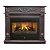 Электрокамин Philadelphia с очагом от RealFlame Novara 26 3D, орех