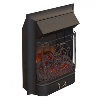 Электроочаг Majestic Lux Black RealFlame