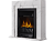 Электрокамин Simple с очагом Electrolux Classic EFP/P- 1020LS, белый