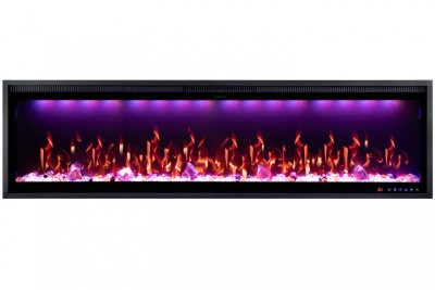 Широкоформатный очаг Mercury 60 LED RF Royal Flame