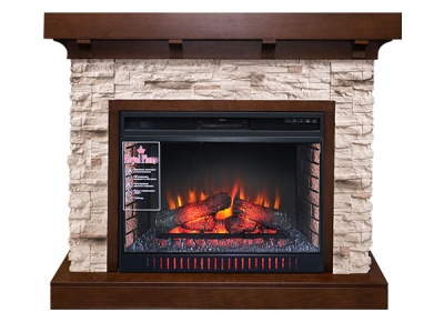 Электрокамин Chalet с очагом Vision 28 EF LED FX, Royal Flame
