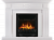 Электрокамин Bianco с классическим очагом белый Classic EFP/P- 1020LS Electrolux