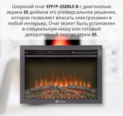 Электрический очаг EFP/P-2520LS Electrolux  