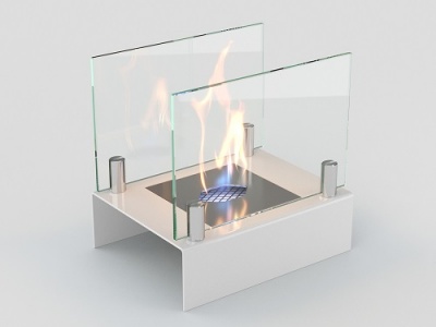 Биокамин Арлекино белый Lux Fire