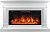 Электрокамин Coventry с очагом Vision 42 LOG LED Royal Flame, белый