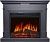 Электрокамин Coventry с очагом Jupiter FX New Royal Flame, серый графит