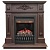 Электрокамин Lilian DN с очагом от RealFlame Oregan 3D, орех